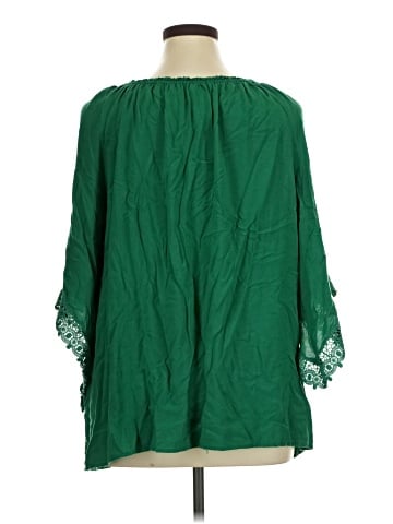Melissa Paige 3/4 Sleeve Blouse (view 2)