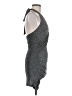 Shein Metallic Gray Cocktail Dress Size 6 - photo 4