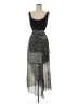 CAbi Graphic Black Cocktail Dress Size M - photo 1