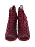 Just Fab Burgundy Ankle Boots Size 9 - photo 2
