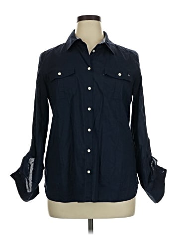 Tommy Hilfiger Long Sleeve Button-Down Shirt (view 1)