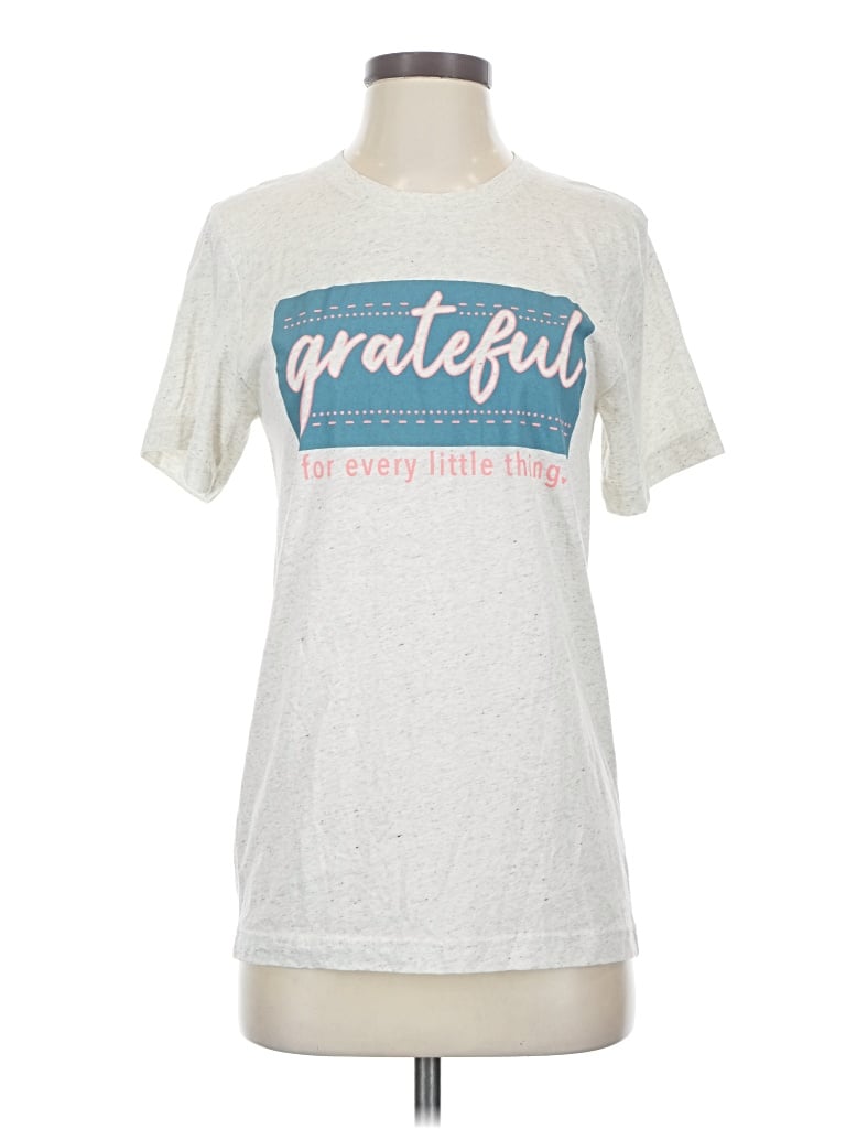 Pre-owned Assorted Brands Short Sleeve T-shirt In Gray