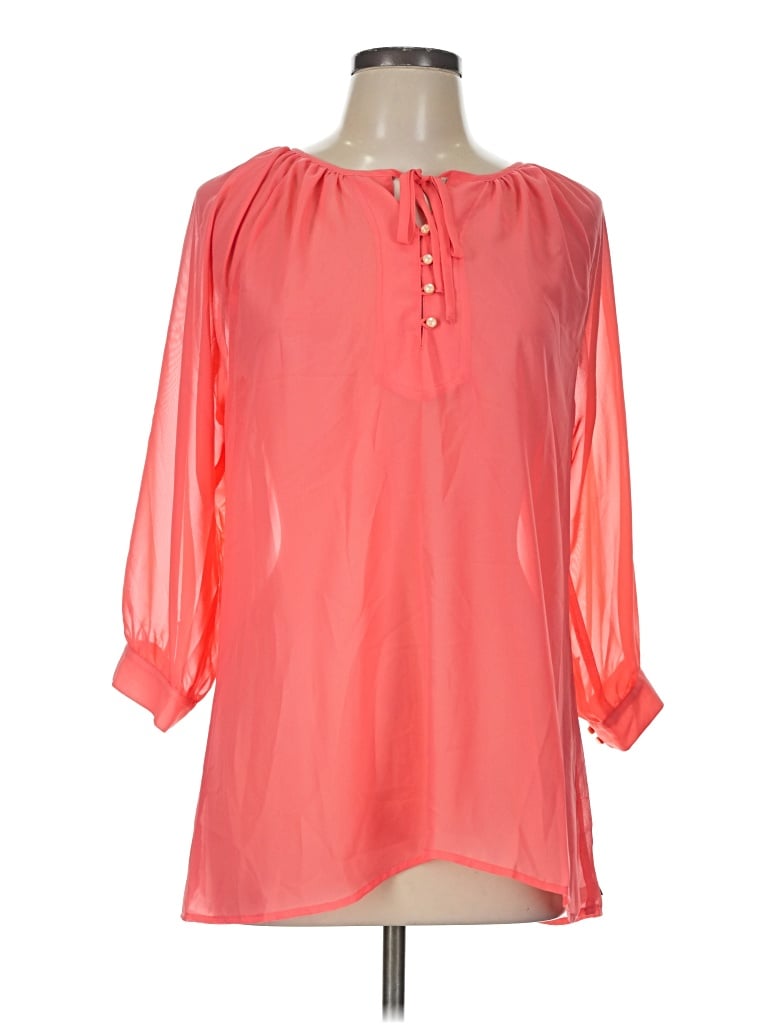 Matilda Jane 3/4 Sleeve Blouse In Pink