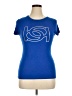 Bebe Blue Active T-Shirt Size XL - photo 1