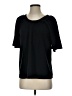 B Collection by Bobeau Black Short Sleeve Top Size S - photo 1