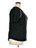 Fred David Black Short Sleeve Top Size 2X - photo 4