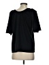 B Collection by Bobeau Black Short Sleeve Top Size S - photo 2