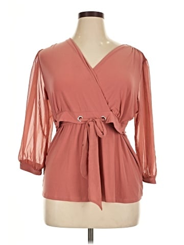 Adele & May 3/4 Sleeve Blouse (view 1)