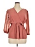 Adele & May Pink 3/4 Sleeve Blouse Size XL - photo 1