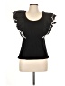 Masseys Black Short Sleeve Top Size L - photo 1