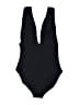 J.Crew Solid Black One Piece Swimsuit Size 6 - photo 2
