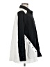Comfy U.S.A. Color Block Black Long Sleeve Button-Down Shirt Size M - photo 4