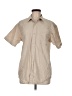 RSQ Tan Short Sleeve Button-Down Shirt Size M - photo 1