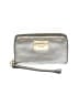 MICHAEL Michael Kors 100% Leather Silver Leather Wristlet One size - photo 1