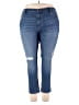 Sonoma Goods for Life Hearts Blue Jeans Size 18 - photo 1