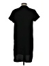 Lush Solid Black Casual Dress Size S - photo 2