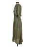 Current Air 100% Polyester Green Casual Dress Size XS - photo 5