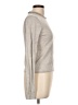 J.Crew 100% Wool Metallic Silver Wool Pullover Sweater Size L - photo 4
