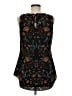 CAbi 100% Polyester Black Sleeveless Blouse Size M - photo 2