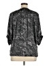 Gibson Paisley Gray 3/4 Sleeve Blouse Size XL - photo 2