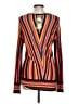 Desigual Stripes Orange Pullover Sweater Size L - photo 2