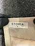 Storia 100% Polyester Floral Tan Cocktail Dress Size M - photo 7