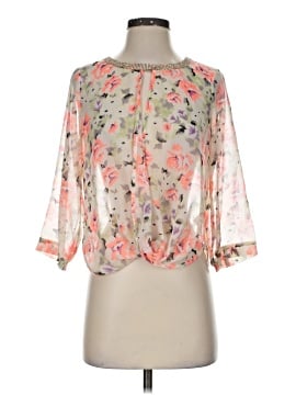 Pastel 3/4 Sleeve Blouse (view 1)
