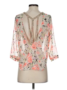 Pastel 3/4 Sleeve Blouse (view 2)