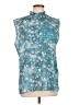 Unbranded Teal Sleeveless Blouse Size L - photo 1