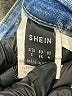 Shein Hearts Blue Jeans Size 4 - photo 7