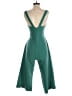 Gal Meets Glam Solid Green Jumpsuit Size 0 - photo 2