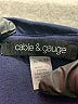 Cable & Gauge Blue Short Sleeve Blouse Size XL - photo 7