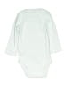 Carter's 100% Cotton Solid Teal Long Sleeve Onesie 3-6 MO / 6 MO - photo 2