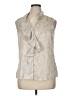 Etcetera Silver Sleeveless Blouse Size 14 - photo 1