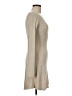 Unbranded Solid Tan Casual Dress Size M - photo 5