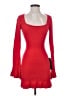 Lulus Red Cocktail Dress Size XS - photo 1