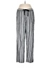 Keren Hart Stripes Silver Casual Pants Size S - photo 1