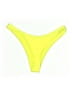 Unbranded Solid Yellow Swimsuit Bottoms Size M - photo 2