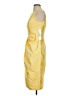 Kay Unger 100% Polyester Yellow Cocktail Dress Size 4 - photo 5