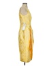 Kay Unger 100% Polyester Yellow Cocktail Dress Size 4 - photo 4