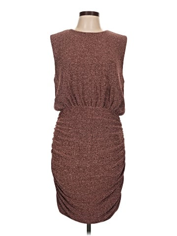 Lavender Brown Cocktail Dress (view 1)