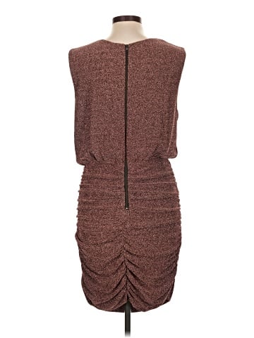 Lavender Brown Cocktail Dress (view 2)