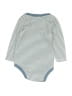 Hb 100% Cotton Stripes Blue Long Sleeve Onesie Size 6-9 mo - photo 2