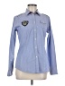 Assorted Brands Blue Long Sleeve Button-Down Shirt Size M - photo 1