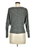 The Clas-sic Metallic Gray Pullover Sweater Size M - photo 2
