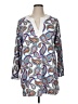 Lands' End Paisley White 3/4 Sleeve Blouse Size 1X LONG - photo 1