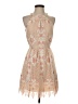 BCBGMAXAZRIA Argyle Tan Cocktail Dress Size 2 - photo 1