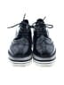 Jeffrey Campbell 100% Leather Black Sneakers Size 9 - photo 2