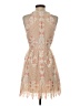 BCBGMAXAZRIA Argyle Tan Cocktail Dress Size 2 - photo 2