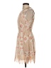 BCBGMAXAZRIA Argyle Tan Cocktail Dress Size 2 - photo 5